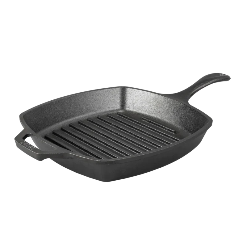 10.5 Inch Square Cast Iron Grill Pan